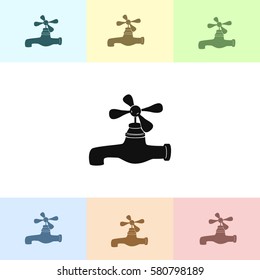Water tap icon