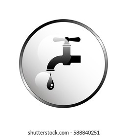 Water tap icon.