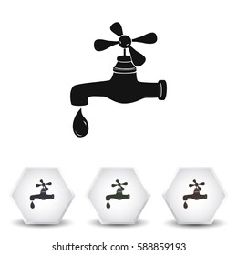Water tap icon