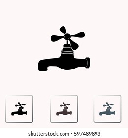 Water tap icon