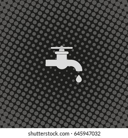 Water tap icon.