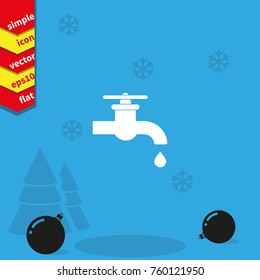 Water tap icon.