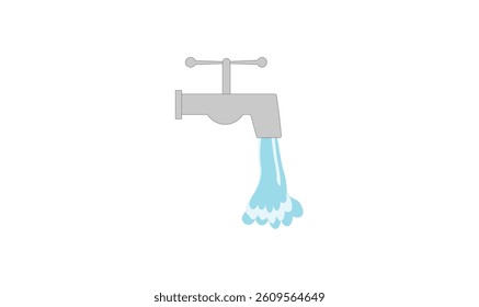 Water tap icon design vector illustration for use.