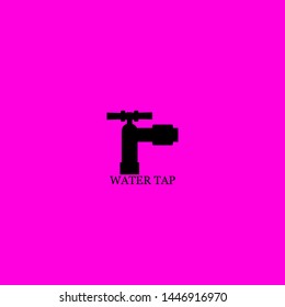 water tap icon sign signifier vector