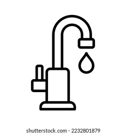 water tap icon vector design template in white background