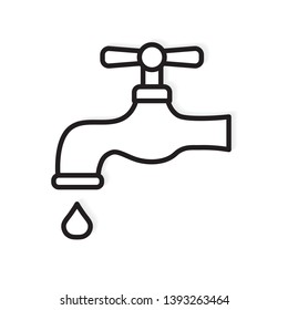 water tap icon- vector illustration