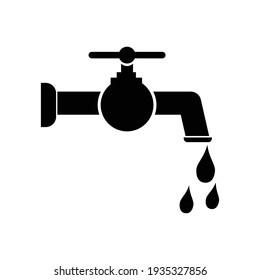 Water Tap Icon Vector Illustration