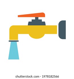 water tap icon vector illustration