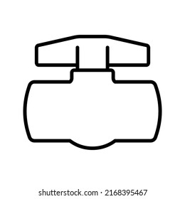 Water tap icon. vector illustration