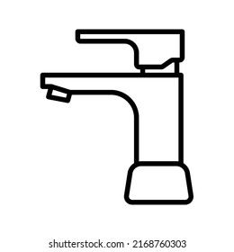 Water tap icon. vector illustration