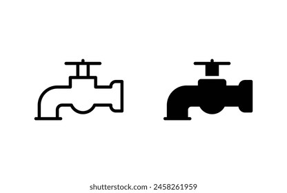 water tap icon vector illustration