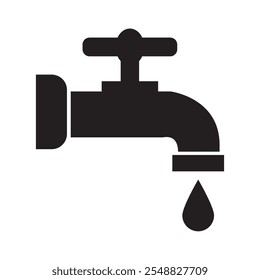 water tap icon vector illustration design template