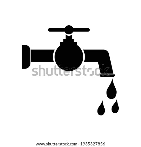 water tap icon vector illustration