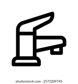 water tap icon. vector line icon for your website, mobile, presentation, and logo design.