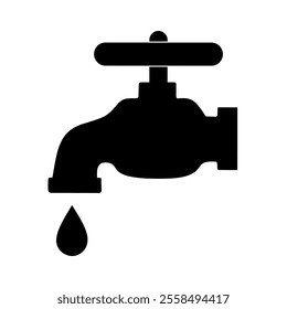 water tap icon vector with trendy design. faucet icon