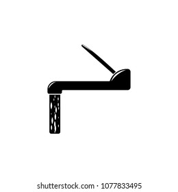 water tap illustration. Element of a bathroom for mobile concept and web apps. Detailed water tap illustration can be used for web and mobile. Premium icon on white background