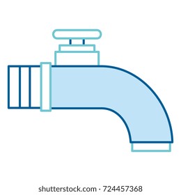 water tap isolated icon