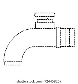 water tap isolated icon