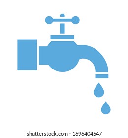 water tap line style icon vector illustration design