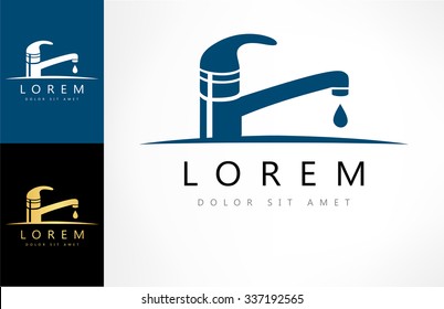 water tap logo