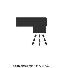 water tap. monochrome icon