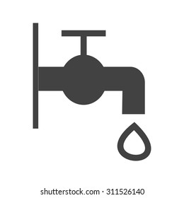 Water, tap, outdoor icon vector image.Can also be used for gardening. Suitable for mobile apps, web apps and print media.