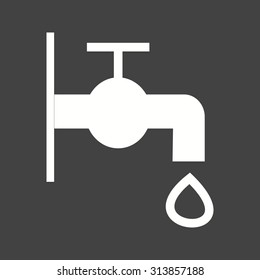Water, tap, outdoor icon vector image.Can also be used for gardening. Suitable for mobile apps, web apps and print media.