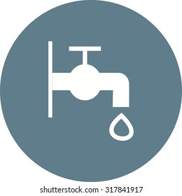 Water, tap, outdoor icon vector image.Can also be used for gardening. Suitable for mobile apps, web apps and print media.