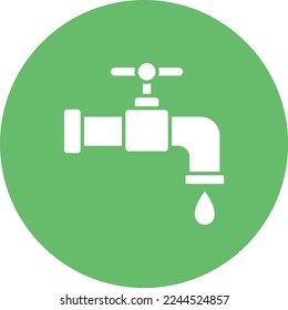 Water Tap vector icon. Can be used for printing, mobile and web applications.