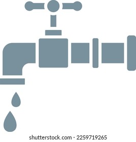 Water Tap vector icon. Can be used for printing, mobile and web applications.