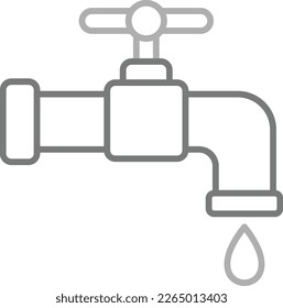 Water Tap vector icon. Can be used for printing, mobile and web applications.