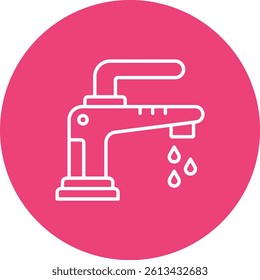 Water Tap vector icon. Can be used for printing, mobile and web applications.