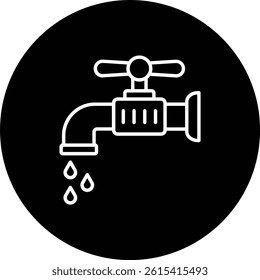 Water Tap vector icon. Can be used for printing, mobile and web applications.