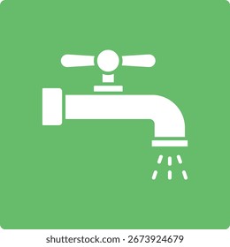 Water Tap vector icon. Can be used for printing, mobile and web applications.