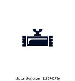  water tap vector icon isolated on white background