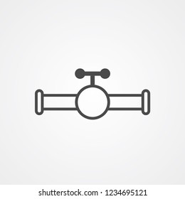 Water tap vector icon sign symbol