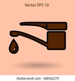 Water taps vector illustration