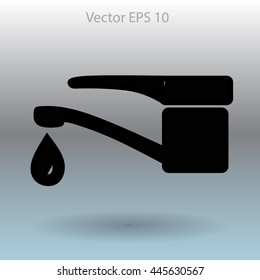Water taps vector illustration