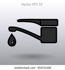 Water taps vector illustration