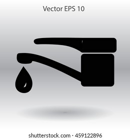 Water taps vector illustration