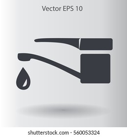 Water taps vector illustration