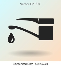 Water taps vector illustration