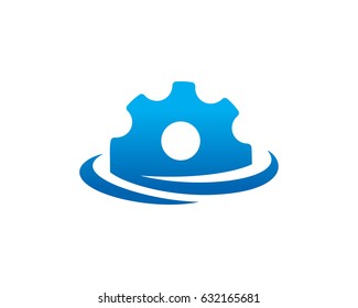 Water Tech Logo Template Design Vector, Emblem, Design Concept, Creative Symbol, Icon