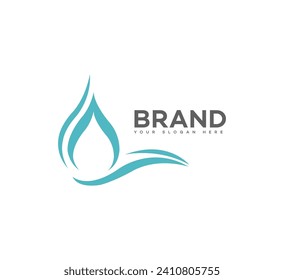  water tech logo Vector Template