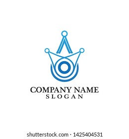 Water Technology Logo Template, Icon, Symbol