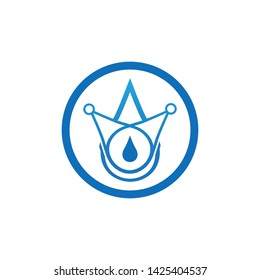 Water Technology Logo Template, Icon, Symbol