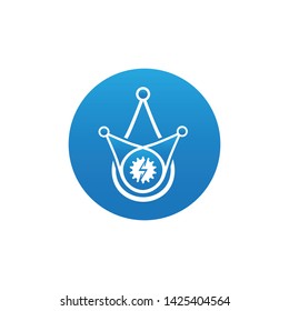 Water Technology Logo Template, Icon, Symbol