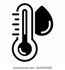 Water Temperature Icon Element For Design