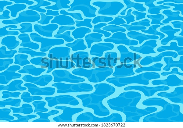 Water Texture Top View Background Vector Stock Vector (Royalty Free ...