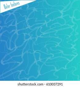Water texture. Vector Illustration.